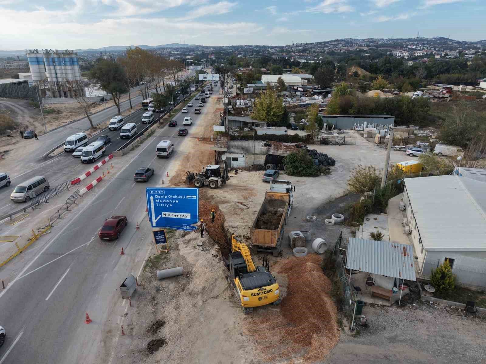 Büyükşehir'den kesintisiz altyapı mesaisi