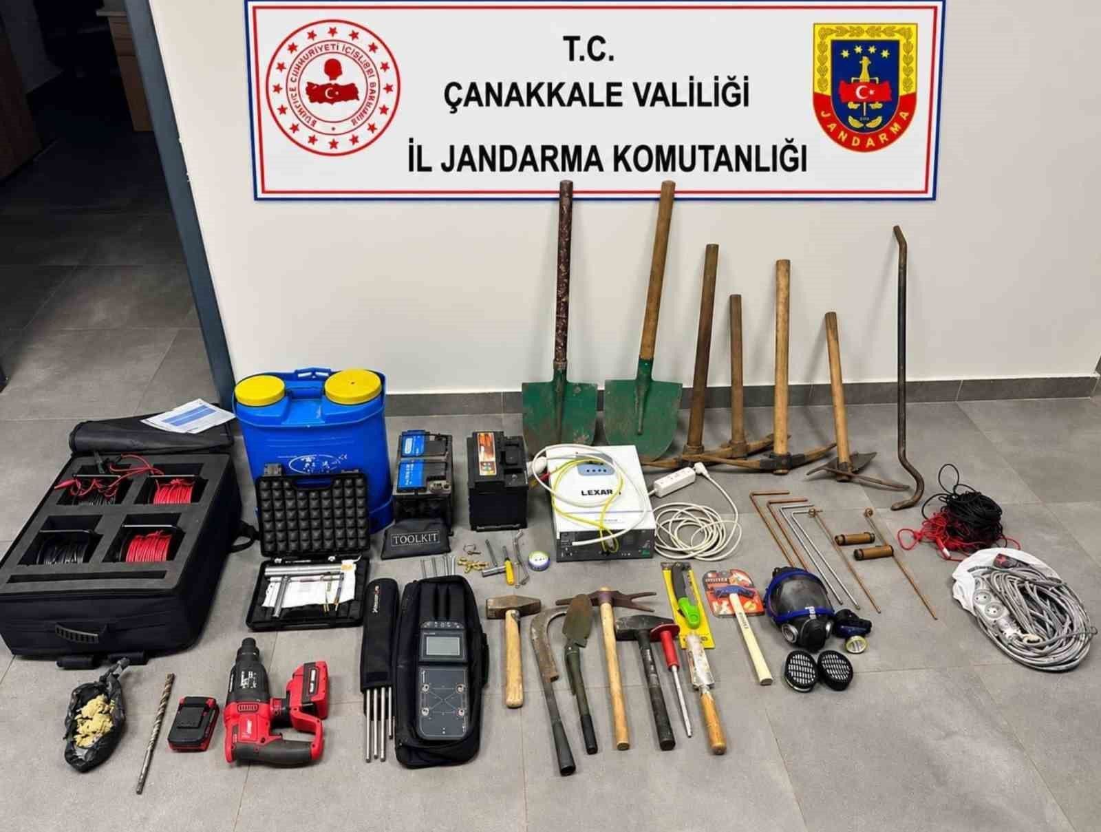 Çanakkale'de jandarmadan 2 kaçakçılık operasyonuna müdahale