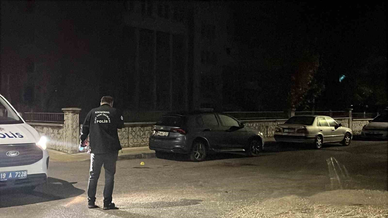 Çorum'da tatışma kanlı bitti:1 kişi yaralandı