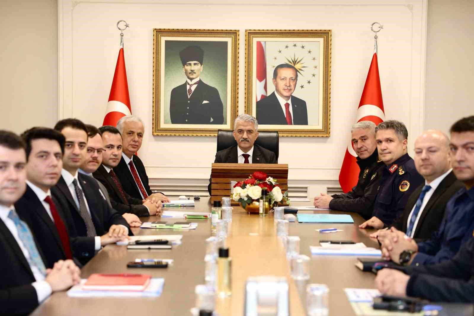 Düzce'nin güvenliği ve asayişine özel tedbirler