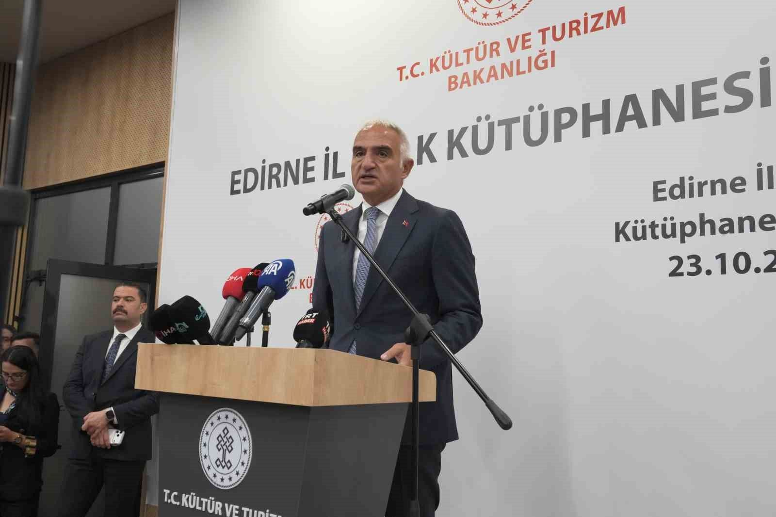 Edirne'ye 8 bin 812 metrekarelik yeni bilgi merkezi