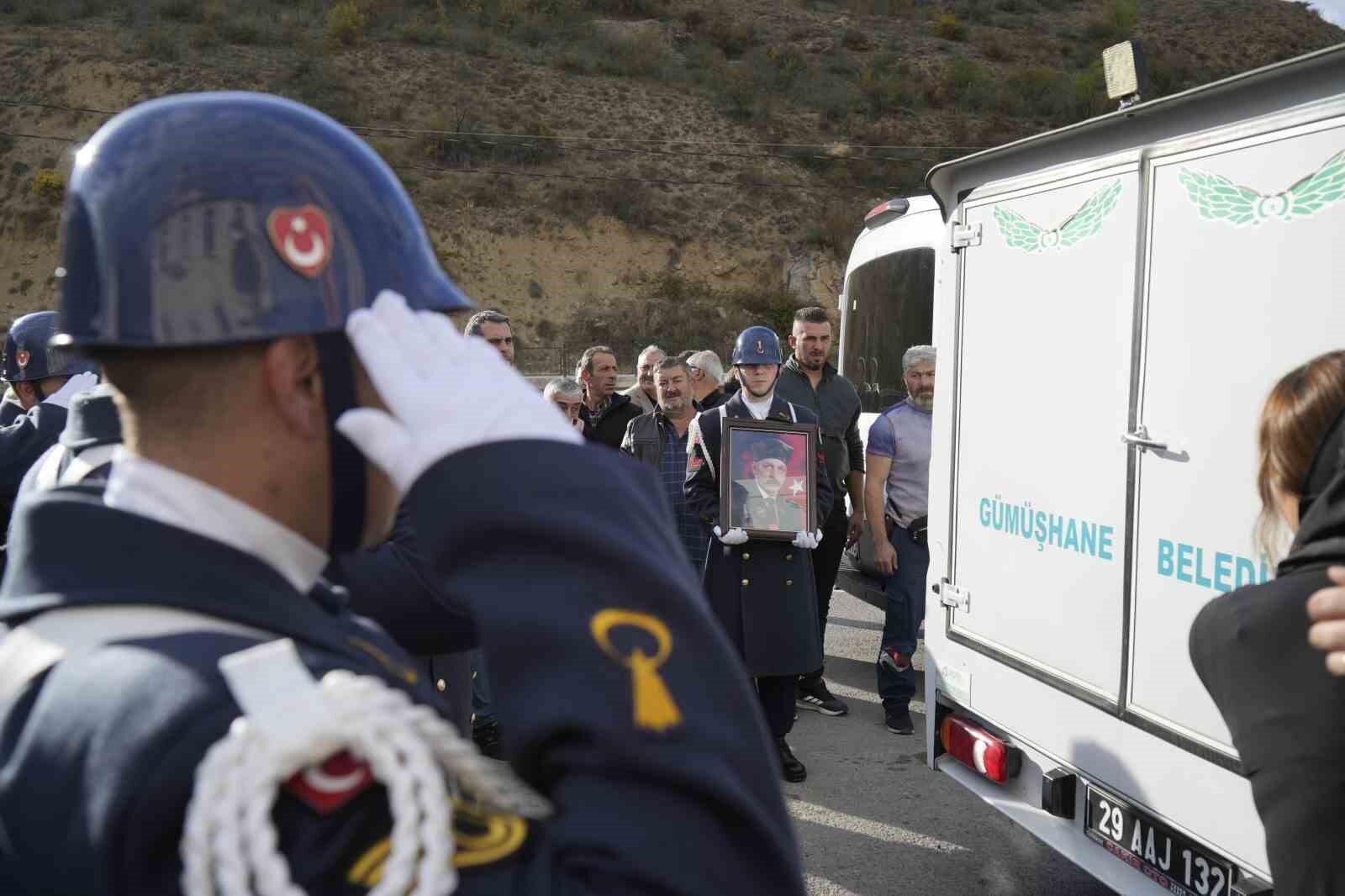 Gümüşhaneli Kıbrıs Gazisi son yolculuğuna uğurlandı