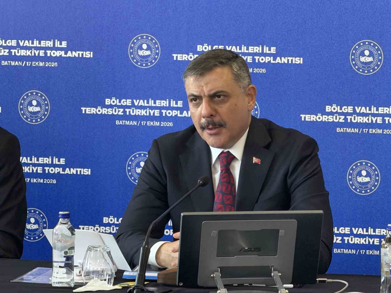 İç İşleri Bakan Çiftçi: 'Terörsüz Türkiye, stratejik bir devlet politikasıdır'