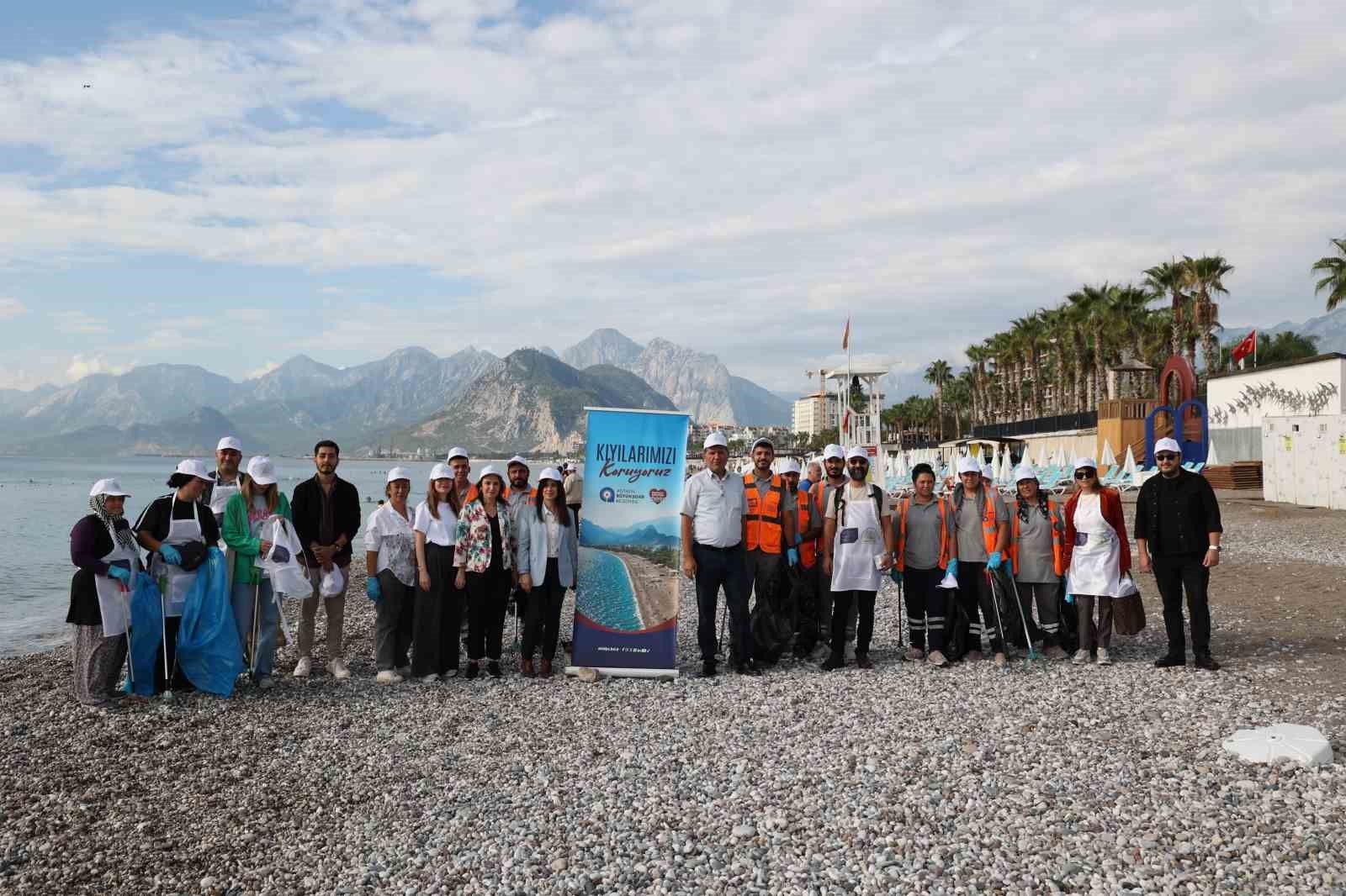 Konyaaltı sahillerinde plastik atıklara karşı yeni proje