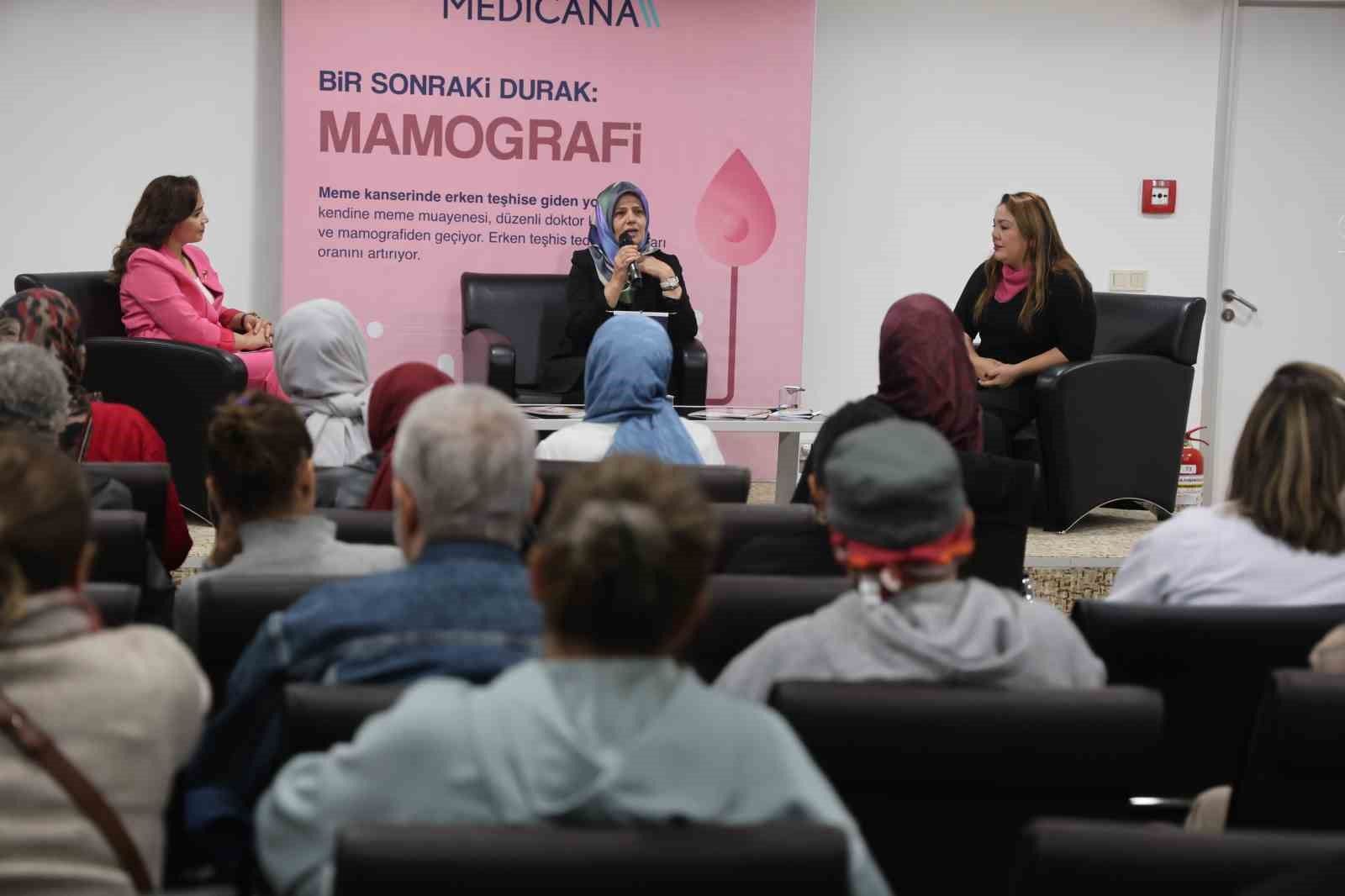 Medicana Konya'da meme kanserine karşı farkındalık buluşması