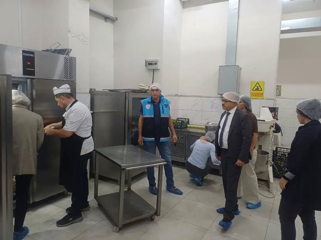 Nazilli'de kurum yemekhanelerine sıkı denetim