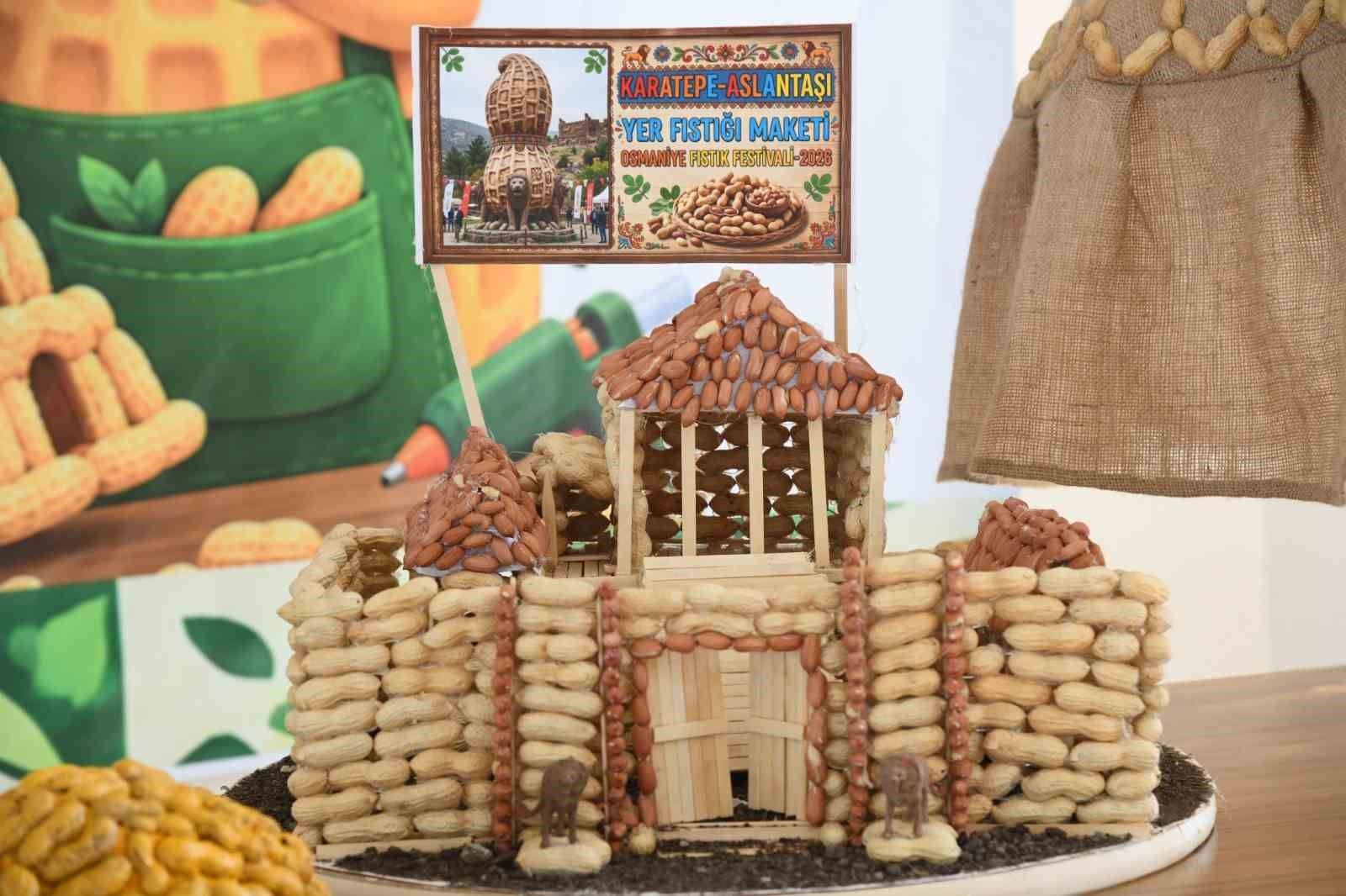 Osmaniye'de öğrenciler yer fıstığının hikayesini sanatla anlattı