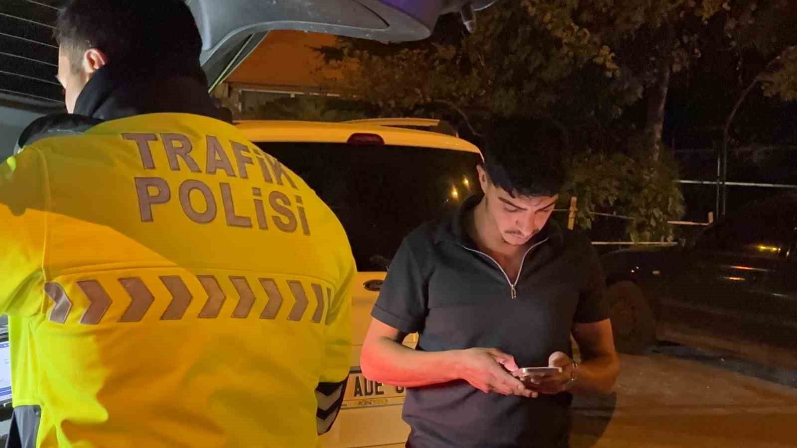 Polisin üzerine araç sürerek kaçtı, 'dava açarım' diyerek tehdit etti