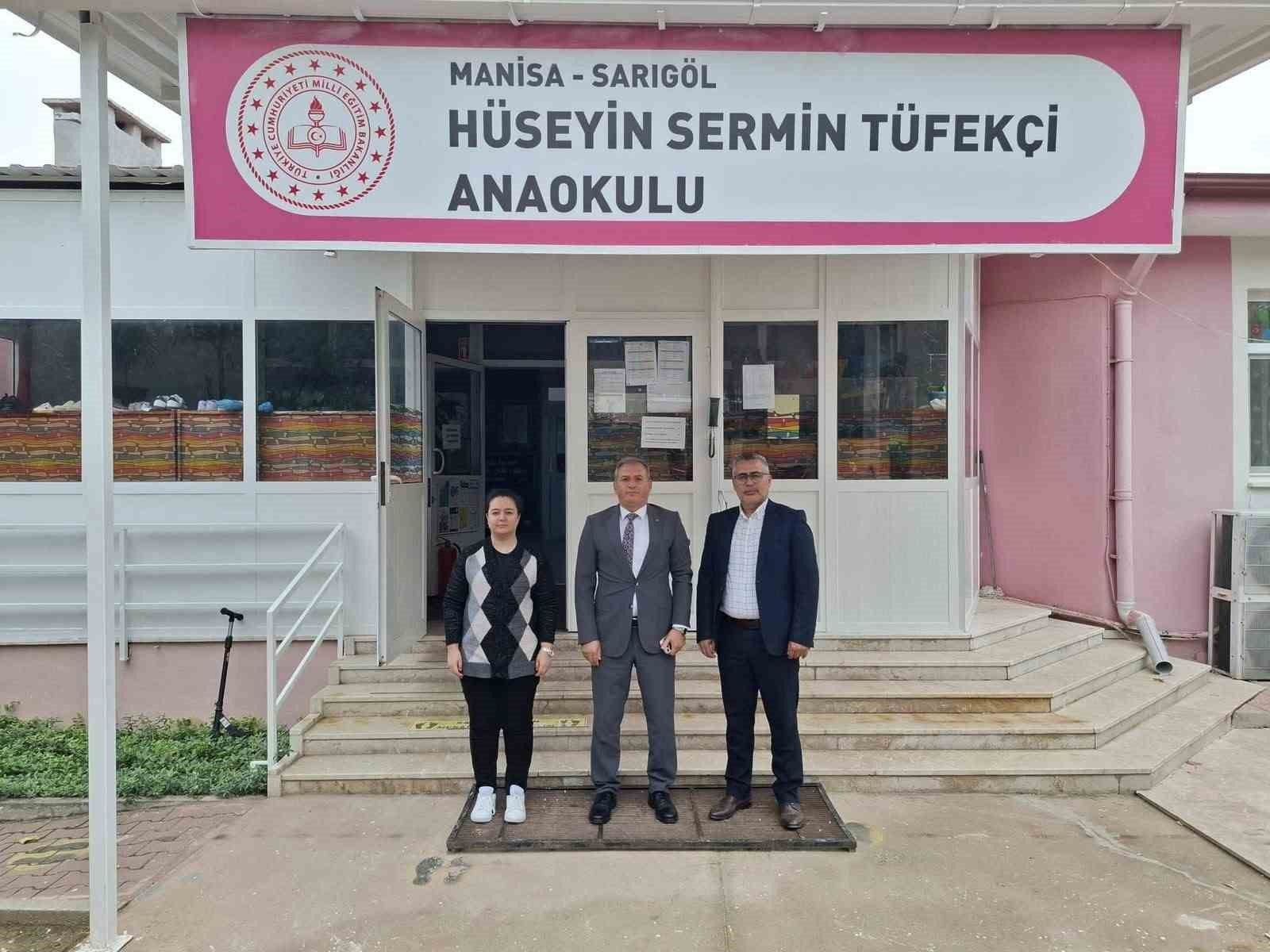 Sarıgöl'de okul öncesi eğitime yakın takip