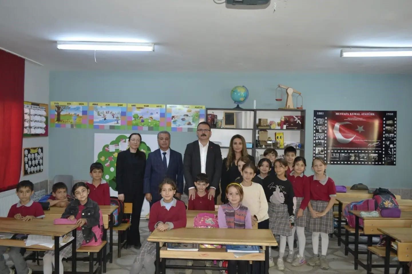 Sultanhisar'da eğitim çalışmaları yerinde değerlendirildi