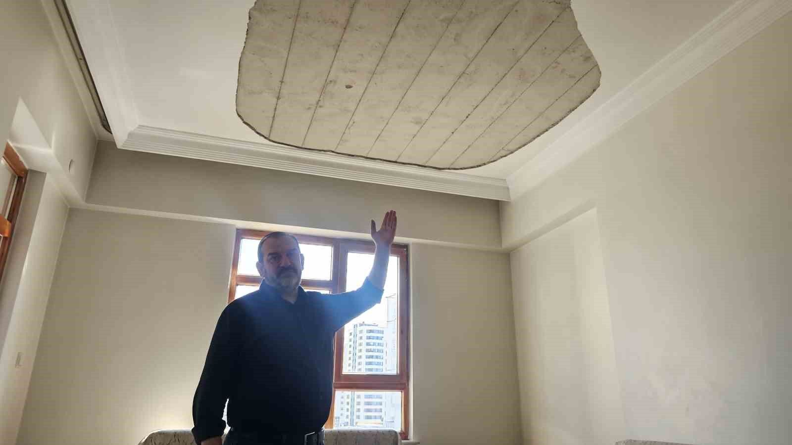Tavanın çökmesi sonucu gözünü kaybeden kadının oğlu konuştu: 'Akla, hayale gelecek bir olay değil'