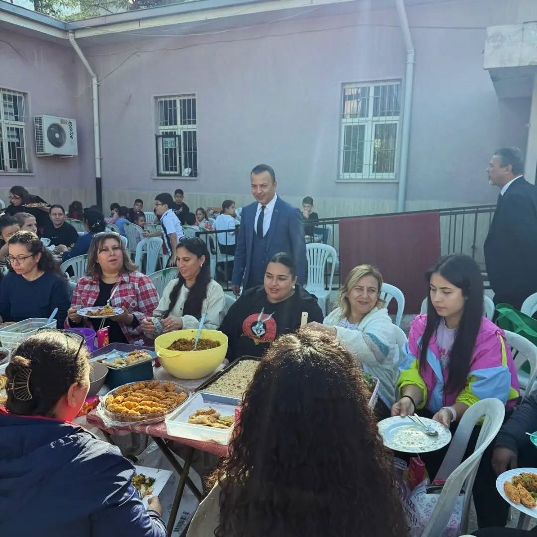 Yenipazar'da minik öğrenciler aynı sofrada buluştu