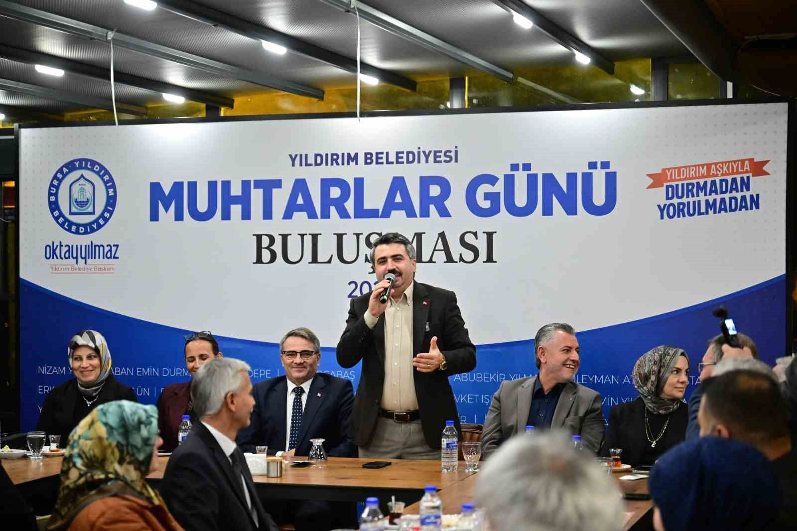 Yıldırım'da muhtarlar günü buluşması