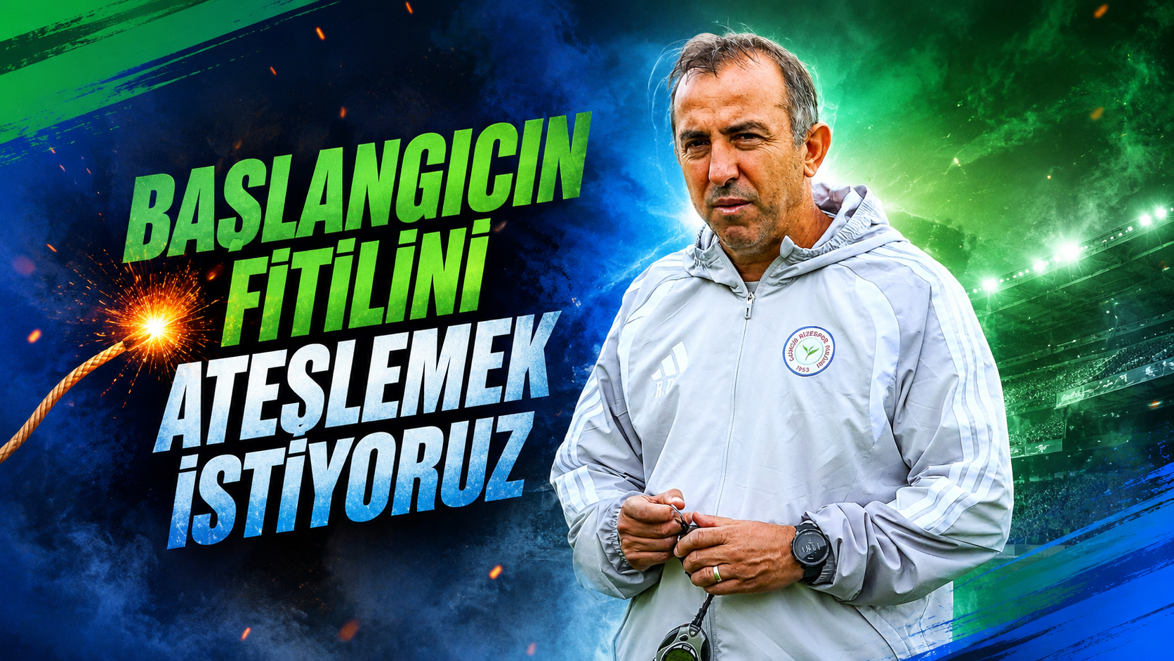 Recep Uçar: 'İyi sonuçların başlangıcının fitilini ateşlemek istiyoruz'