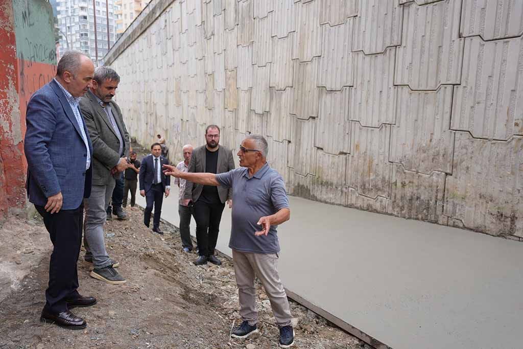 Rize Çamlıbel Tophane Yaya Yolu 2