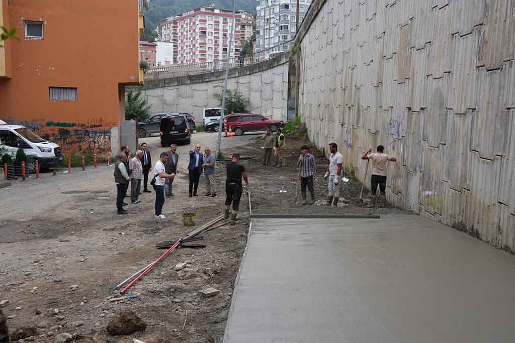 Rize Çamlıbel Tophane Yaya Yolu 4